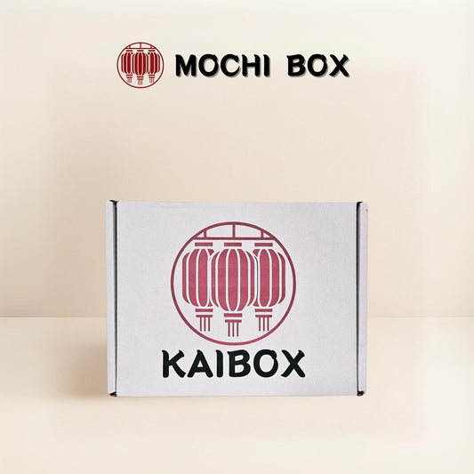 Caja regalo cerrada del kit para hacer mochis japoneses