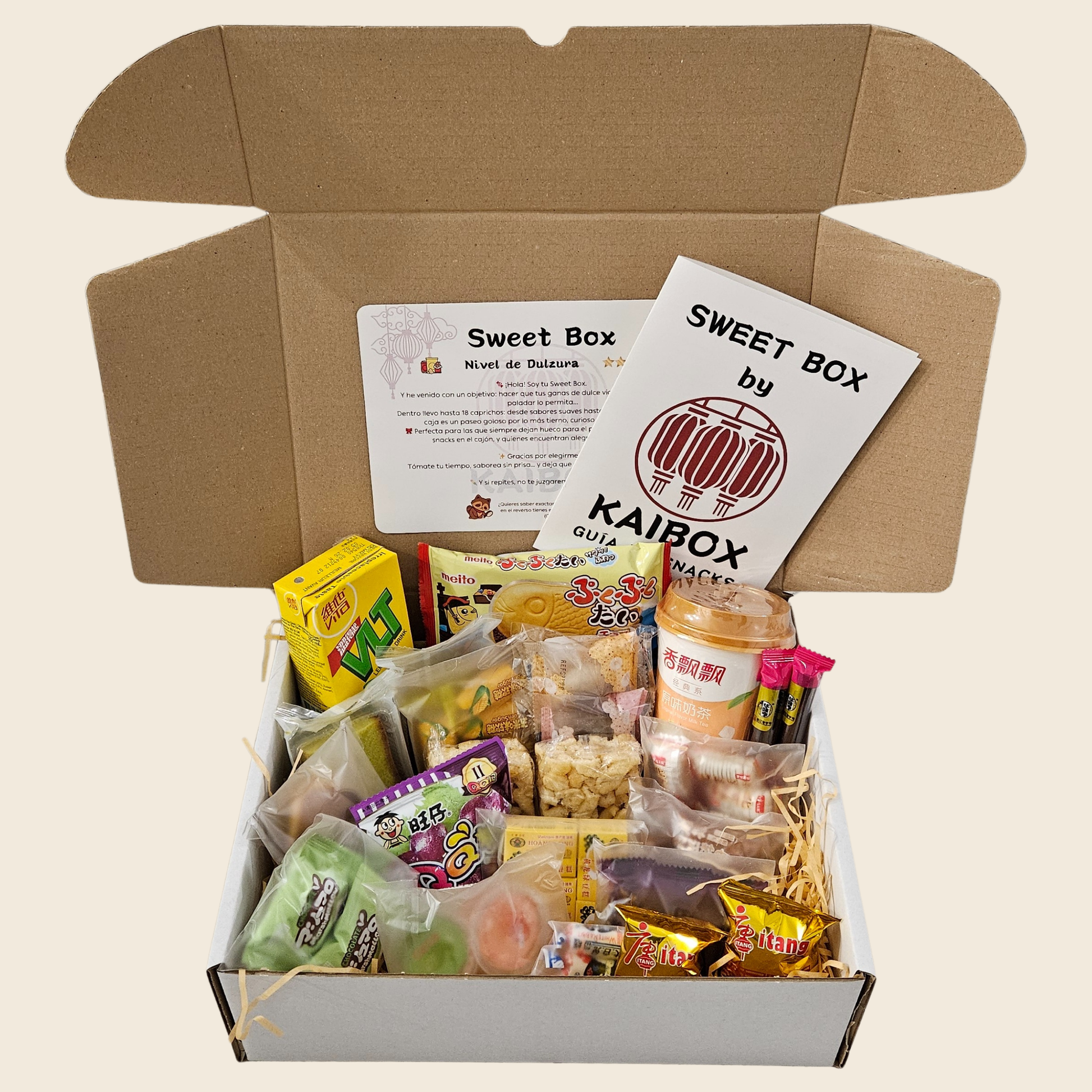 Dulces asiáticos originales y exóticos