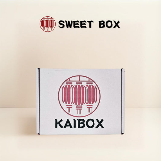 Caja regalo Día del Padre snacks dulces japoneses, coreanos y chinos