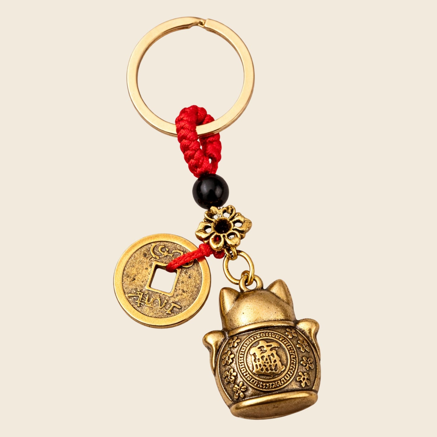 ✨ Llavero Kawaii Japonés – Maneki Neko 🐱 o Edamame 🫛 | Un toque de suerte y diversión para tu día