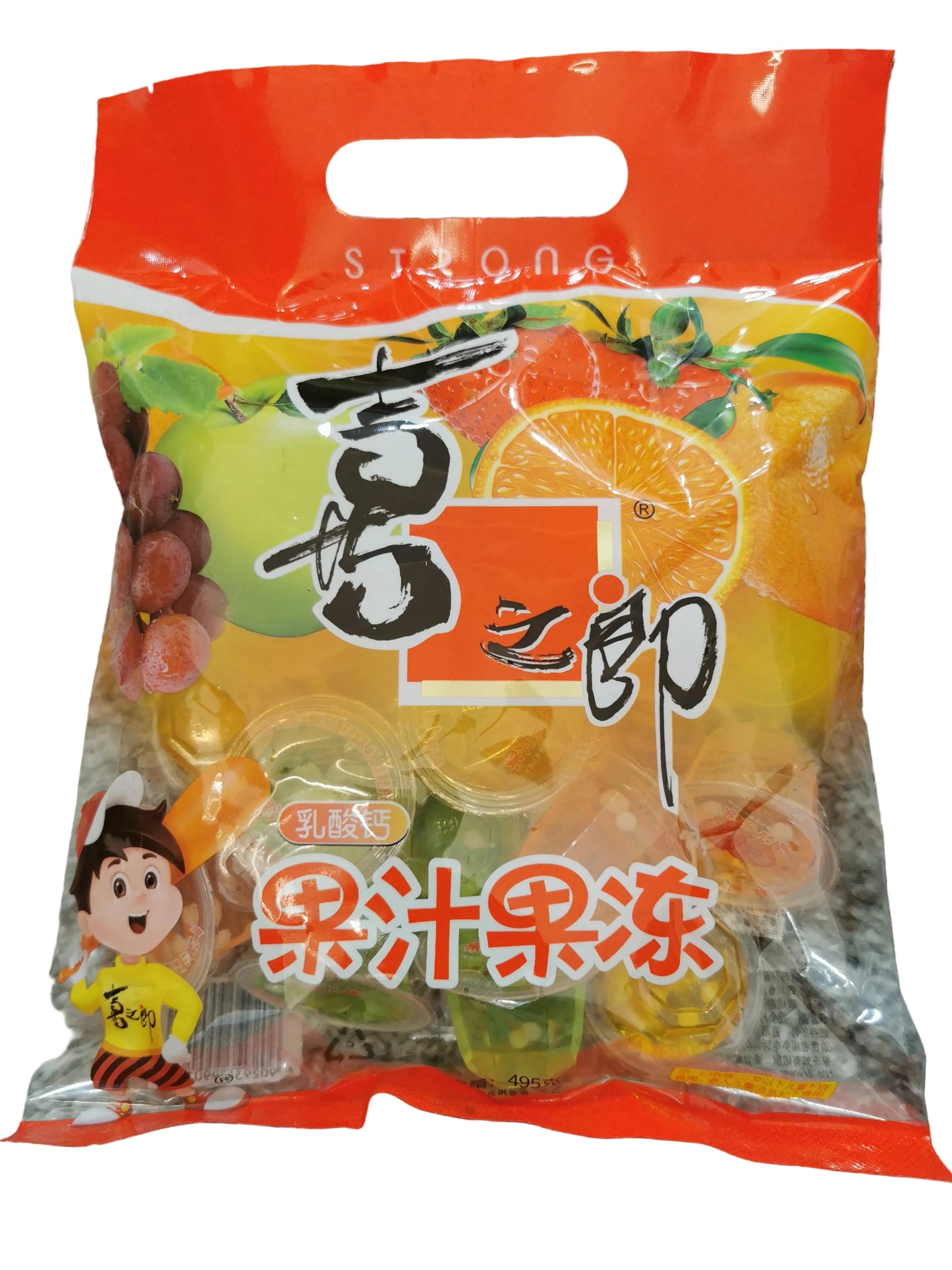 Gelatina de frutas