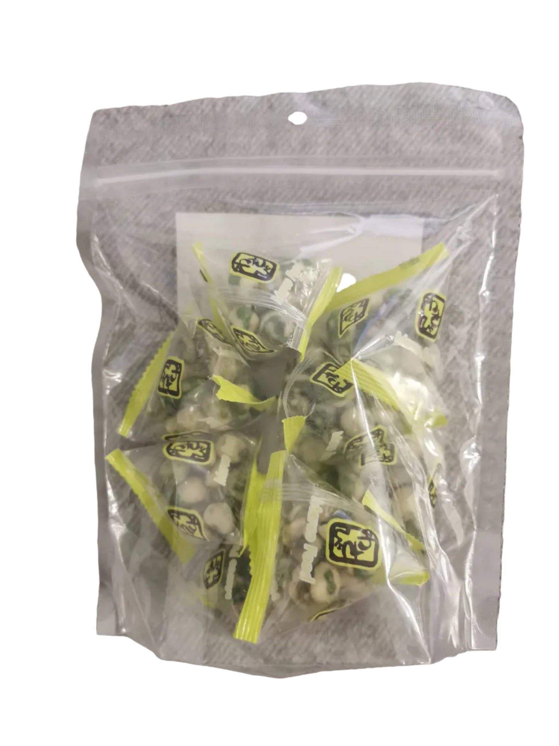 guisantes crujientes wasabi