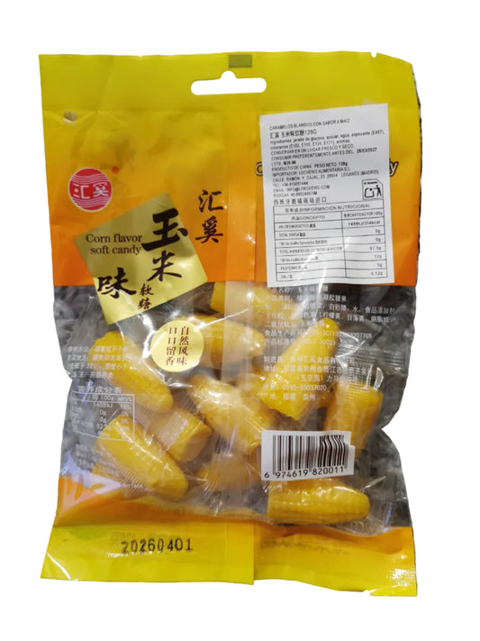 Etiqueta caramelos maíz