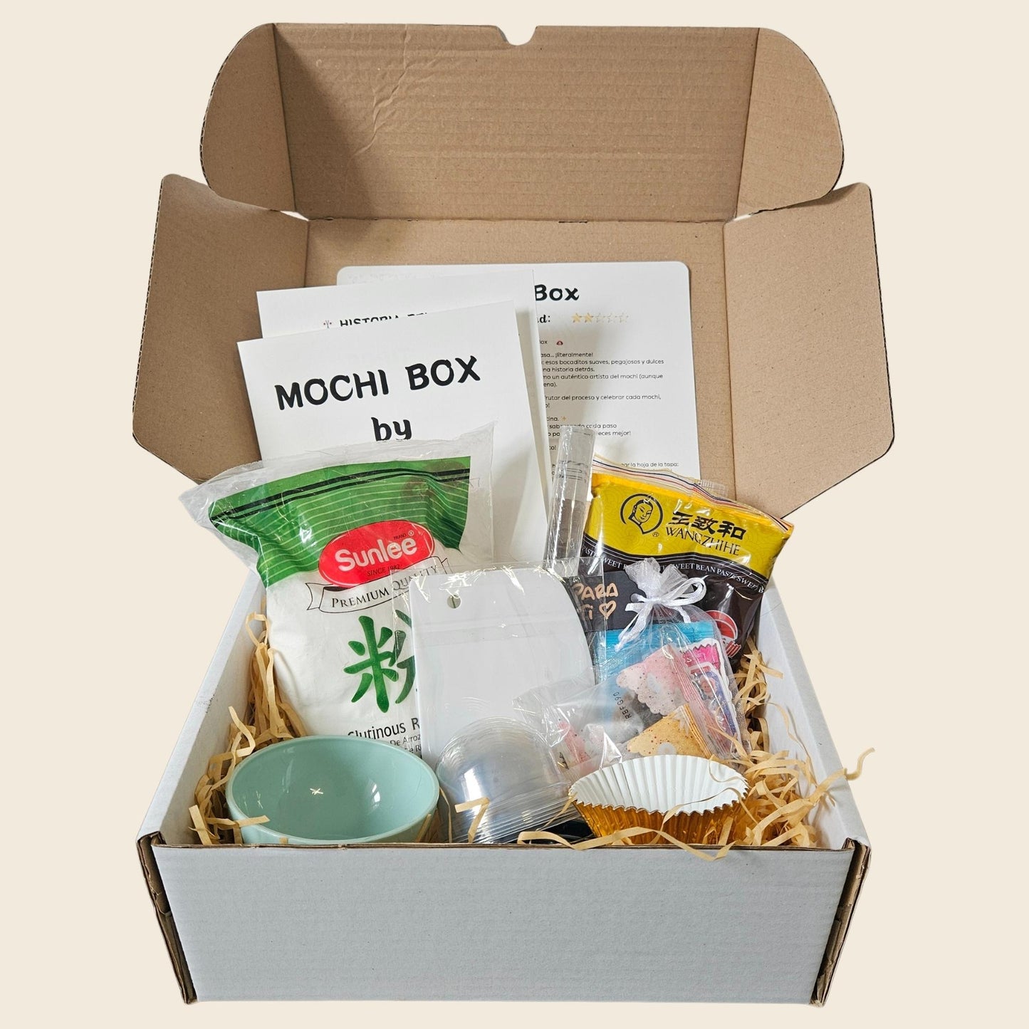 Caja Regalo original kit para hacer mochis en casa por el día del padre